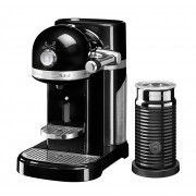 Капсульная кофемашина KitchenAid Nespresso, черный, + Aeroccino 3, 5KES0504EOB